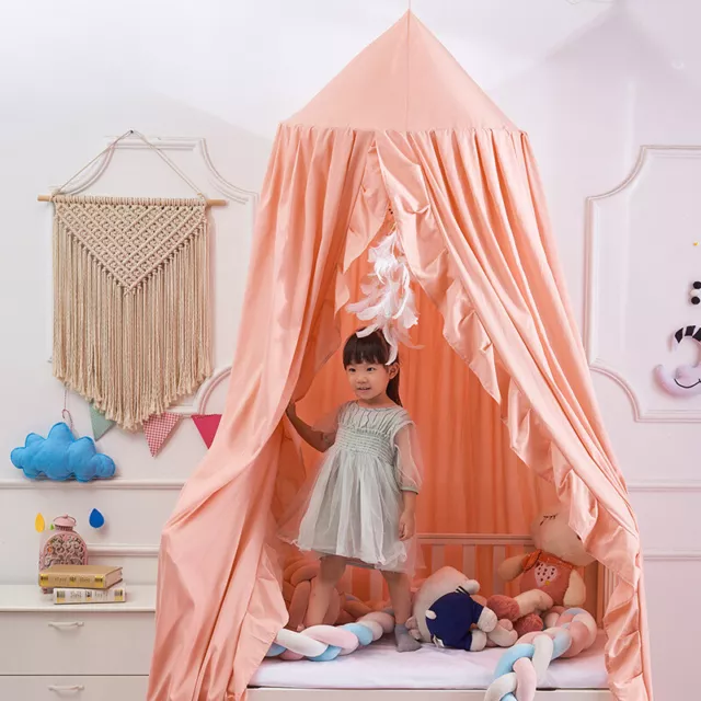 Kid Baby Mosquito Net for Crib Bed Canopy Kids Hanging Dome Curtain Play Tent