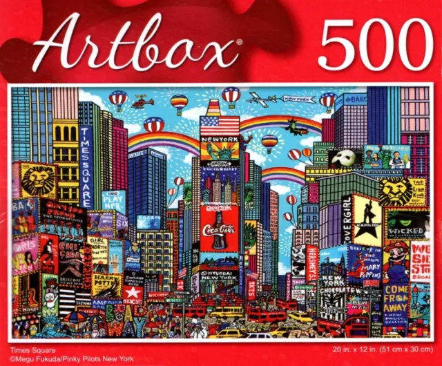 Time Square - 500 Pieces Jigsaw Puzzle