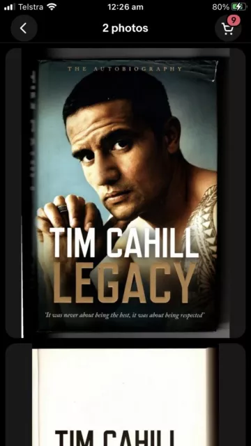Legacy by Tim Cahill (Hardcover, 2015) Signed Copy
