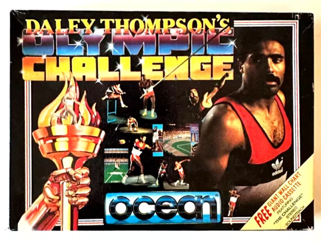 Daley Thompson's Olympic Challenge : Amstrad CPC : Ocean : Big Box Game : Sport