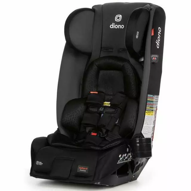 Diono 3RXT 4-in-1 Convertible Extended Rear & Forward Facing Car Seat Slate Gray