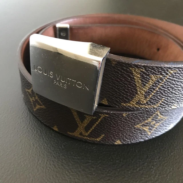 louis vuitton belt square buckle