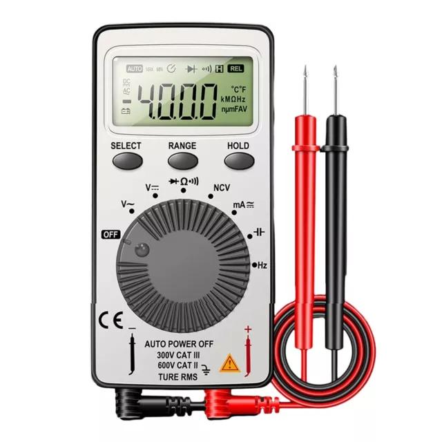 Digital Multimeter Current Meter Voltage Non-contact Power Durable New