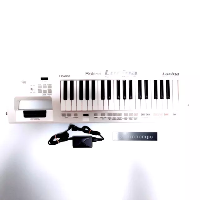 ROLAND AX LUCINA  Key Keytar Synthesizer White ZZ With