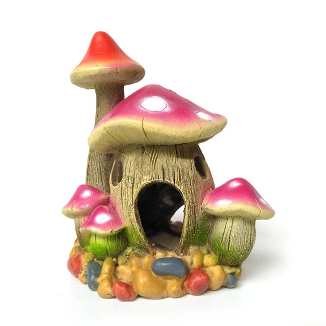 Per Aquascape Micro Landscape casa dei funghi modello cool acquario serbatoio per pesci 7