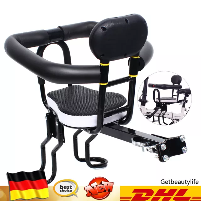 Fahrrad Kindersitz vorne Kinderfahrradsitz Fahrradsitz Rahmensitz bis 40kg