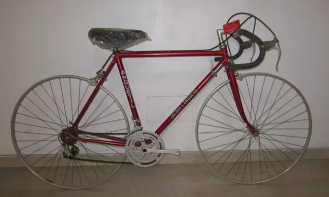 Bici Bicicletta Jacque Anquetil Da Corsa Vintage Rossa Eroica Epoca