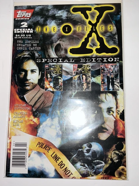 X-Files Special Edition Topps Comics #2 Gillian Anderson David Duchovny 1995