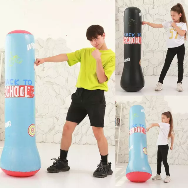 Inflatable Boxing Standing Bag for Adult Children Boxing Punch Sandbag PVC