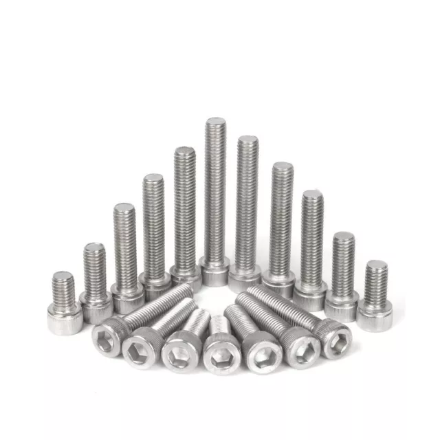 Socket Head Cap Screws Hex Allen Bolts UNC 6#-32 8#-32 Stainless Steel G304