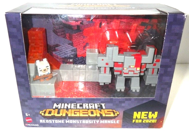 MINECRAFT DUNGEONS REDSTONE Monstrosity Monster Action Figure Toy Mattel 7.99 PicClick UK