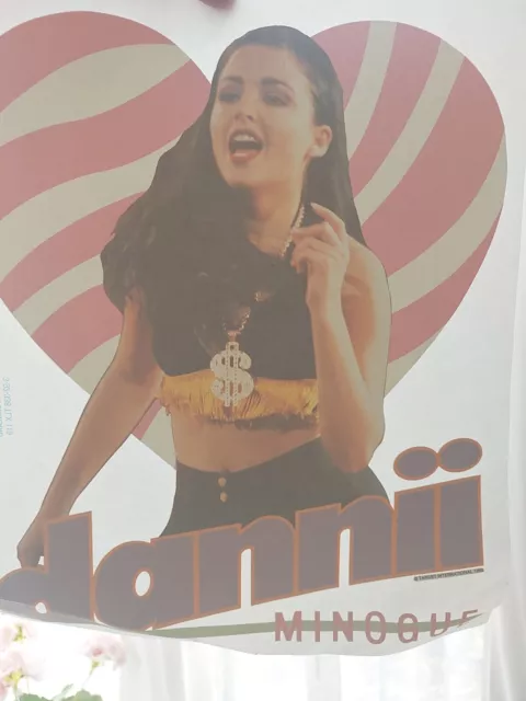 Dannii Minogue  Vintage T-shirt transfer Genuine Original Rare  90s