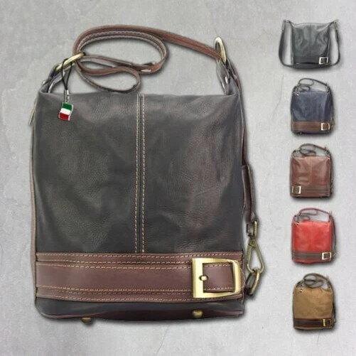 Florence Sac à Dos Convertible Choix Cuir Véritable Femmes Bandoulière OTF104X