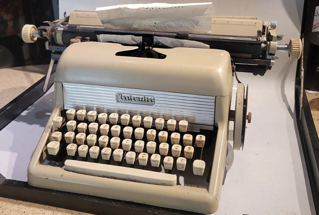 VERY Rare RC Allen MusicWriter 1950s typewriter As Found