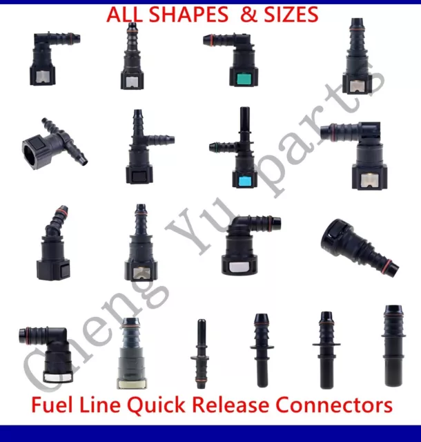 Fuel Line Quick Release Connector Hose Pipe Fitting Inch In/ALL SIZES Automotive