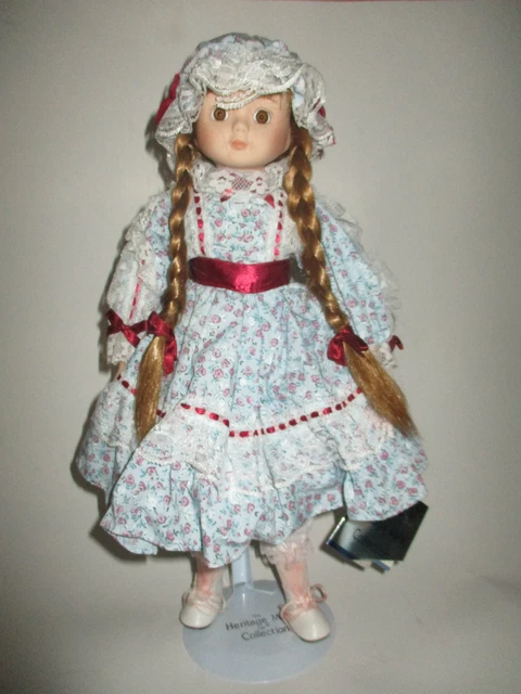 Poupée En Porcelaine Melissa – Heritage Mint Limited – Collection 1988 – 40 Cm