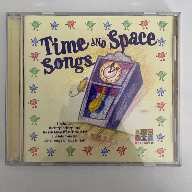 TIME AND SPACE Songs ABC For Kids (CD, 2004) Nursery Rhyme Songs Album £23.17 PicClick UK