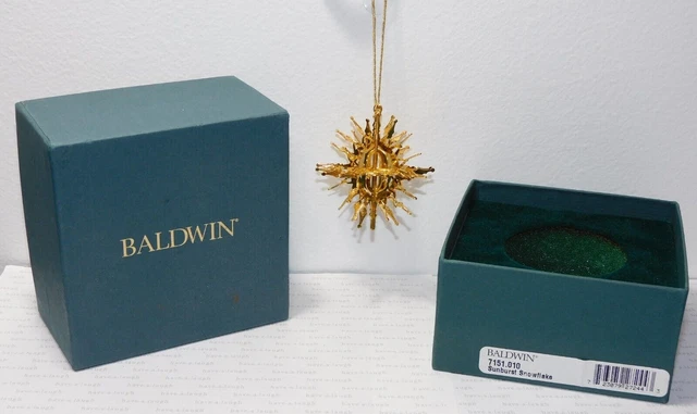 BALDWINの24Ktコレクション 1998 BALDWIN SUNBURST SNOWFLAKE Metal
