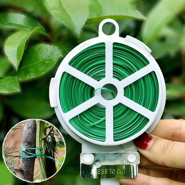 Acheter Attaches De Plantes Réglables, 100 Pièces, Attaches De Câble Flexibles Pour Plantes, Attaches De Jardin, Support De Plantes, Attaches De Vigne D'arbre Pour