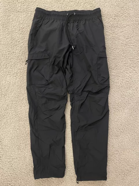 Men’s John Elliott Himalayan Cargo Pants Black Sz 4 XL