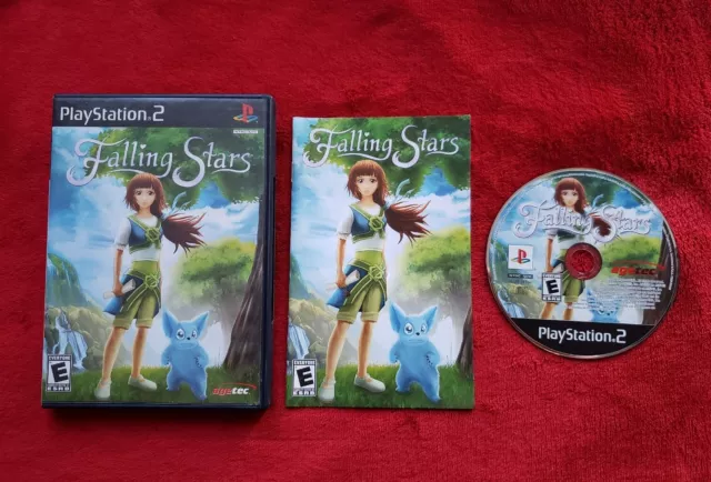 Falling Stars PS2 (Sony PlayStation 2, 2008) Complete! Tested And Working