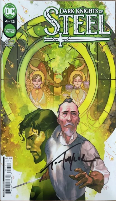 Dark Knights Of Steel #4 Yasmine Putri Variant Signed By Tom Taylor W/Coa