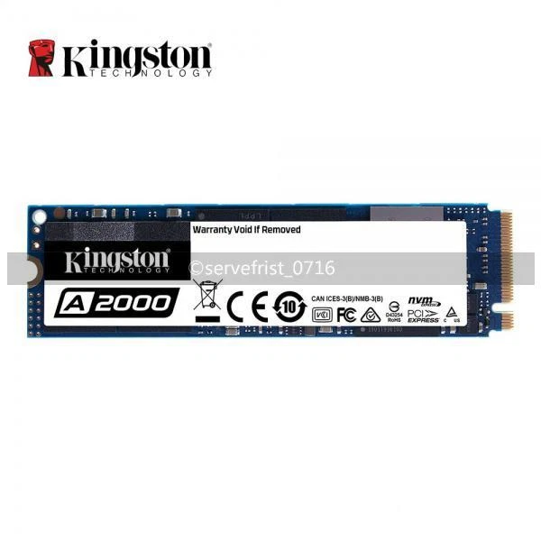 KINGSTON 500 GB A2000 M.2 2280 NVMe interne SSD PCIe SA2000M8/500G für ...