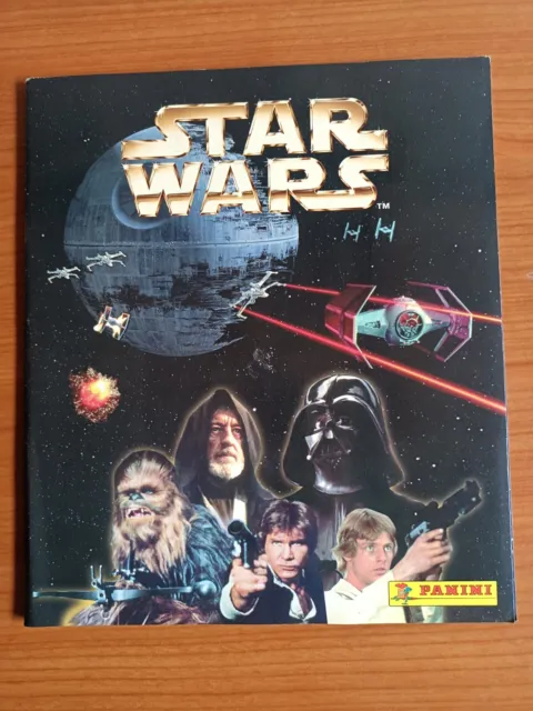 Album Figurine Panini Star Wars 1997 Completo Con Poster Completo