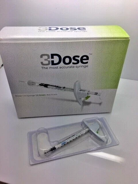 SERINGUE 3DOSE À BOTOX UNIT DOSE INJECTOR ( 1x 1ml ), PRODUIT AUTHENTIQUE