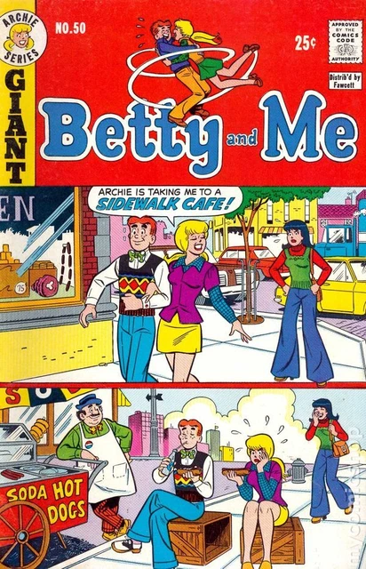 Betty and Me #50 VG 4.0 1973 Stock Image Low Grade