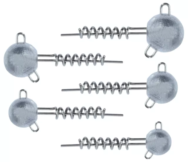 Balzer Shirasu Screw Jig Set - Jigköpfe für Softbaits, Bleiköpfe für Gummifische