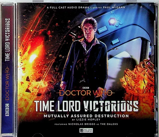 DOCTOR WHO -Time Lord Victorious, Assured -CD Audiobook -Paul McGann -Big Finish