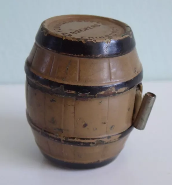 Novelty Tape Measure 1938 Scottish Glasgow Exhibition - Wm Younger Beer Barrel