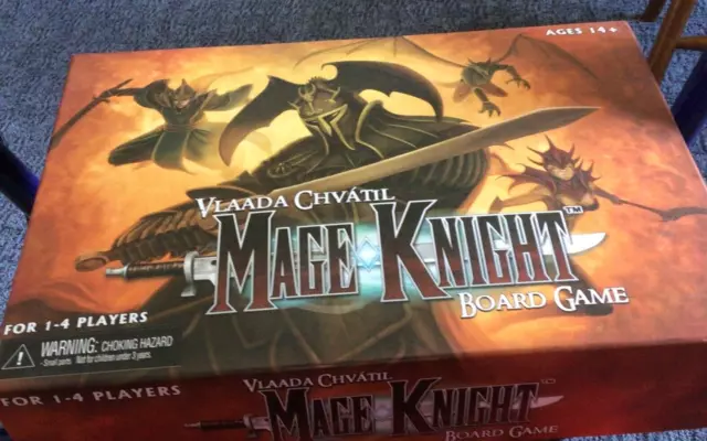 Mage Knight Board Game - Vlaada Chvatil Opened, In VERY Good Condition!