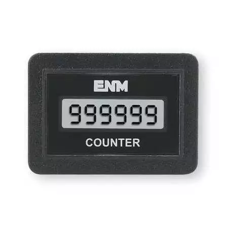 Enm C1141bb Electronic Counter,6 Digits,Lcd