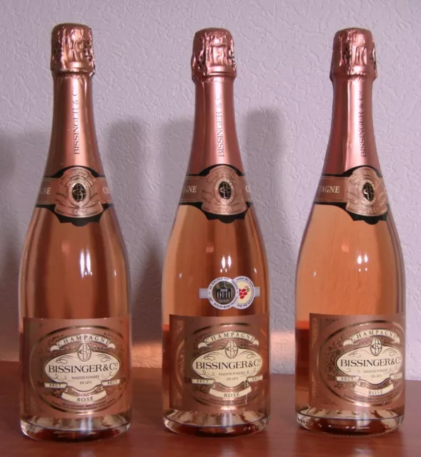 BISSINGER & CO. - Grand Prestige Premium Cuvée Champagner - 3 Fl. 0,75l  trocken EUR 75,00 - PicClick DE