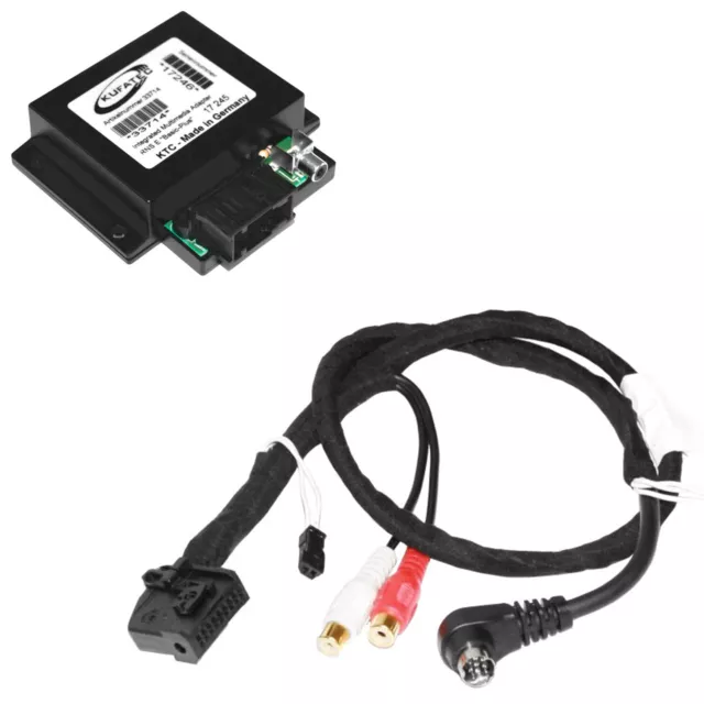 Pour Audi Rns-D VW Mfd Skoda Nexus Interface Multimédia Adaptateur DVD Dvb-T