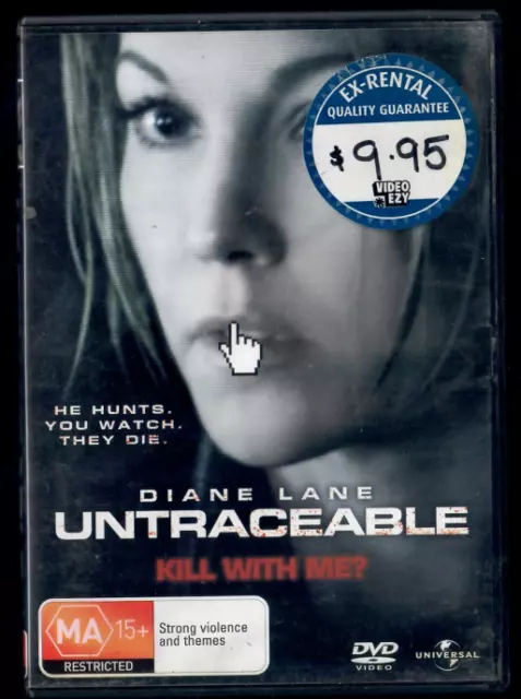 UNTRACEABLE (DVD, 2008) $7.99 - PicClick AU