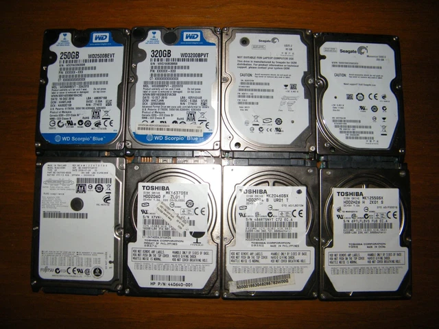 Lot De 20 Disques Durs 3,5 Pouces HS - Pour Pièces Ou Récupération - Marque Générique