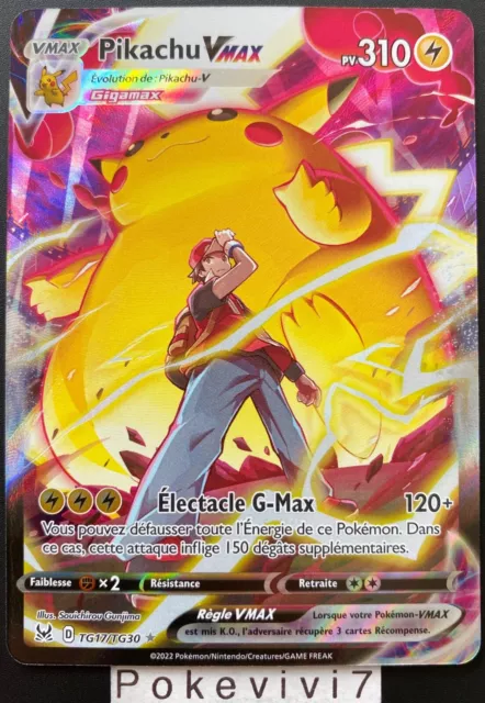 Carte Pokemon PIKACHU TG17/TG30 Vmax FA Epée et Bouclier 11 EB11 FR NEUF