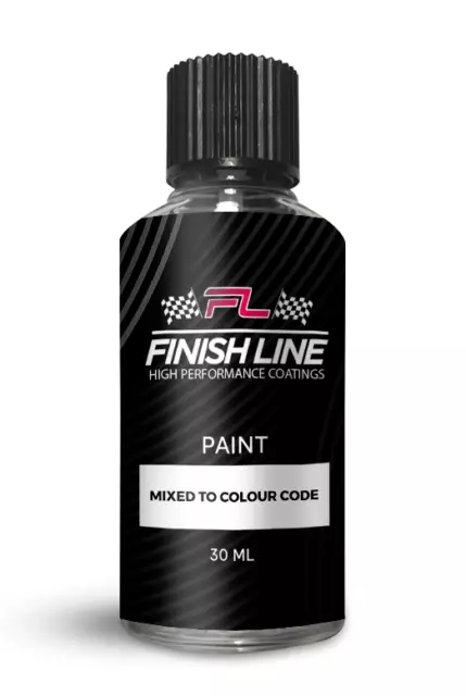 Ford PANTHER BLACK Touch Up Bottle Brush Repair Paint Chip Scratch