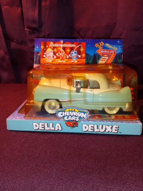 Vintage Chevron Toy Car 2001 "Della Deluxe"