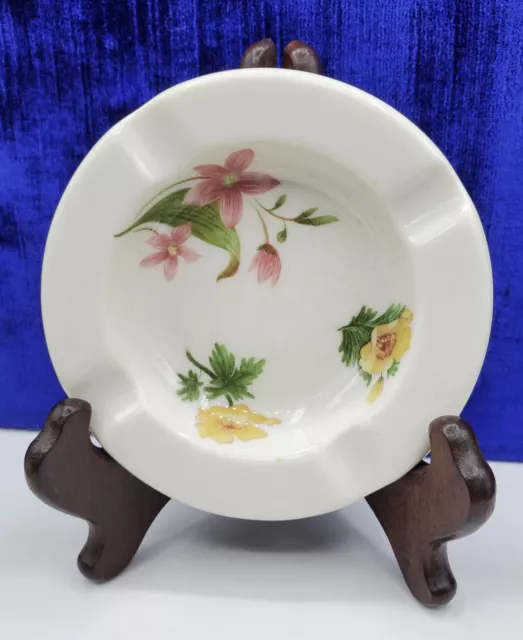 Great Northern Railroad Syracuse China  10-FF Mountains Flowers Pattern Ashtray