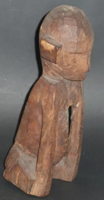 Papua-Neuguinea Asmat Ahnenfigur Kawe Holz Skulptur 27 cm Ozeanien New-Guinea