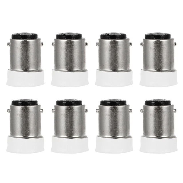 8 pz Supporto Lampada a Vite Lampadina Cambiatore Presa Uscita Convertitore Soffitto
