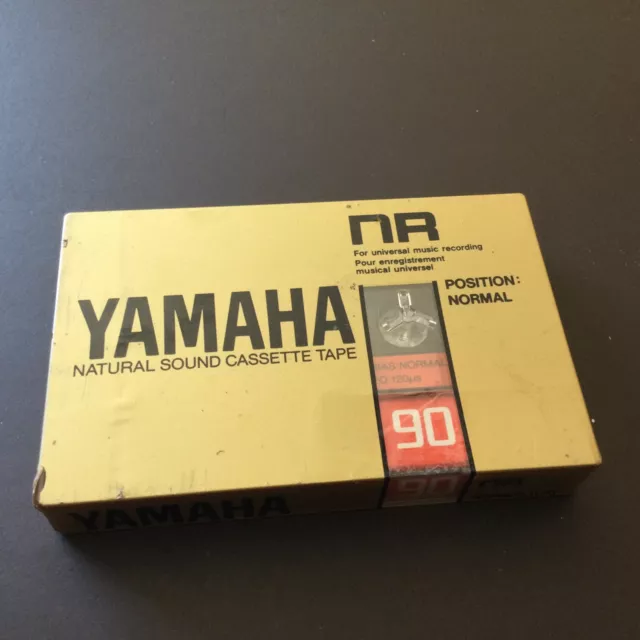 Brand New Seal YAMAHA  90 NR   vintage audio cassette Made in Japan Type I