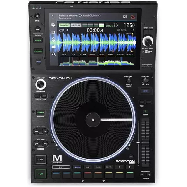 Denon DJ SC6000M Prime - DJ Mediaplayer - motorisierte 8.5" Plattenteller