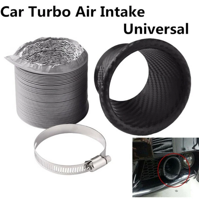 Fegtrtyoa Grille D'Aération Turbo Universelle ABS Pour Pare-Chocs - Look Sport Modifié