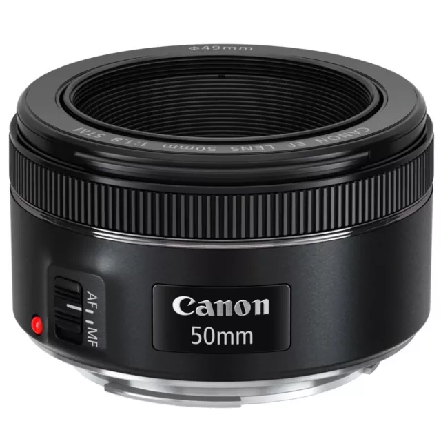 Objektiv Canon EF 50mm f/1.8 STM für z.B. EOS 1300D 800D 80D 70D 77D 750D