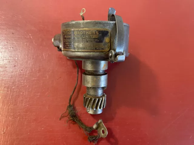 1920 21 22 23 24 25 26 Dodge Brothers North East 12V Distributor #10004 Model O 1920 21 22 23 24 25 26 Dodge Brothers North East 12V Distributor #10004 Model O